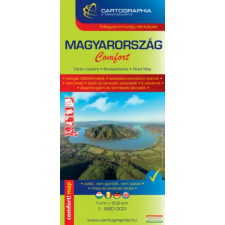 Cartographia Magyarország Comfort térkép (laminált) 1:520000 térkép