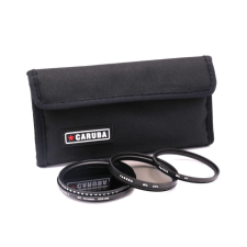 Caruba UV + CPL + Változtatható ND2 400-as szűrőkészlet 58mm objektív szűrő