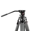 Caruba Videostar 180 Pro Videó Tripod Állvány + Video Fluid Fej - 180cm