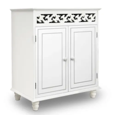  Casaria Jersey MDF komód, 76x65x35 cm, fehér bútor
