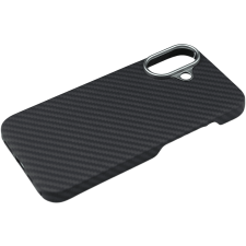 CASE AND PRO Aramid mágneses karbon tok, iPhone 16, fekete(CARBM-IPH16-BK) tok és táska