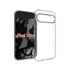 CASE AND PRO Google Pixel 9 Pro XL vékony szilikon hátlap, átlátszó (TPU-GOOGLE-P9P-TP)