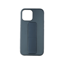 CASE AND PRO iPhone 14 Plus Tpu+Pc gumírozott kitámasztós tok, sötétkék (Standiph1467Mdbl) tok és táska