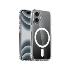 CASE AND PRO iPhone 16 mágneses szilikon tok, átlátszó (MAG-IPH16-TP) tok és táska