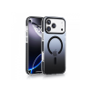 CASE AND PRO iPhone 17 Pro Max mágneses tok, fekete-átlátszó (MAG-IPH17PM-BKTP)