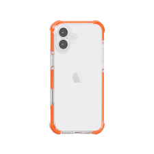 CASE AND PRO iPhone 17 ütésálló szilikon hátlap, narancs (SCK-IPH17-O) tok és táska