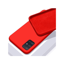 CASE AND PRO Premium szilikon tok, iPhone 15, piros (PREM-IPH15-R) tok és táska