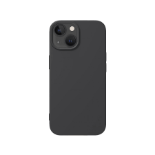 CASE AND PRO Premium szilikon tok, iPhone 15 Plus, fekete (PREM-IPH15P-BK) tok és táska