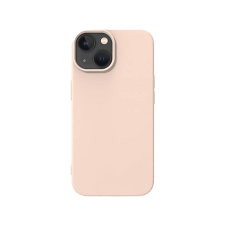 CASE AND PRO Premium szilikon tok, iPhone 15 Plus, puder (PREM-IPH15P-PU) tok és táska