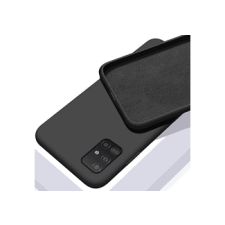 CASE AND PRO Prémium szilikon tok, Realme 8 Pro 4G, Fekete tok és táska