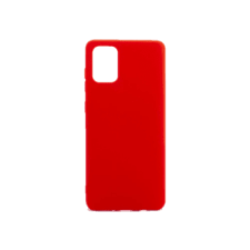 CASE AND PRO Premium szilikon tok, Samsung S20, Piros tok és táska