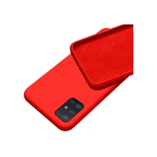 CASE AND PRO Premium szilikon tok, Samsung S21, Piros tok és táska