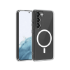 CASE AND PRO Samsung Galaxy S24 TPU+PC mágneses szilikon tok, átlátszó (MAG-S24-TP)