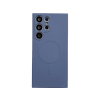 CASE AND PRO Samsung Galaxy S24 Ultra mágneses szilikon tok, kék (MAG-S24U-BL)