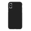 CASE-MATE iPhone XS Max 6.5 CASE-MATE TOUGH GRIP szilikon telefonvédő ütésállóság, csúszásgátló keret, FEKETE