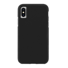 CASE-MATE TOUGH GRIP műanyag védő ( Apple iPhone XS Max 6.5 szilikon belső, ütésálló, csúszásgátló keret) fekete tok és táska