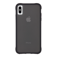CASE-MATE TOUGH műanyag telefonvédő (szilikon belső, közepesen ütésálló) FEKETE Apple iPhone XS Max 6.5 tok és táska