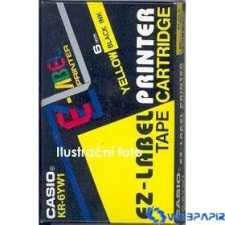 Casio 6mm x 8m szalag fehér-fekete címkézőgép