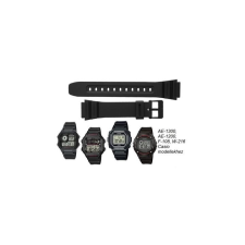 Casio AE-1300 AE-1200 F-108 W-216 Casio fekete műanyag szíj óraszíj