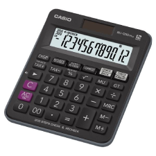 Casio Asztali számológép nagy, 12 számjegyű kijelzővel, MJ 120 D PLUS számológép