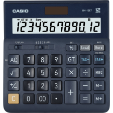 Casio DH-12ET Asztali Számológép - Sötétkék számológép