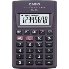 Casio HL-4A-S Zsebszámológép Silver számológép