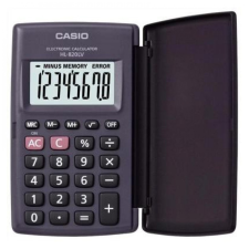 Casio HL 820LV Zsebszámológép 8 digit, gyökvonás, fekete számológép