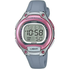 Casio LW-203-8A női digitális karóra, szürke műanyag szíj, WR50 karóra