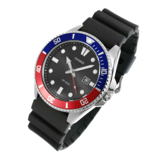 Casio MDV-107-1A2VEF Analóg férfi karóra - Fekete/Ezüst karóra