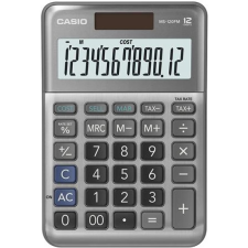 Casio MS-120 FM Asztali számológép szürke számológép