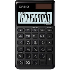Casio SL-1000SC-BK zsebszámológép, fekete (SL-1000SC-BK) számológép