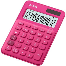 Casio Számológép, asztali, 12 számjegy, CASIO, "MS 20 UC", magenta számológép