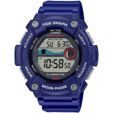  Casio WS-1300H-2A férfi digitális sportóra, kék, WR100, holdfázis karóra