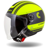 CASSIDA Handy Metropolis Safety 2023, fluo sárga / fekete / fényvisszaverő szürke, M (57-58 cm)