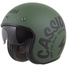 CASSIDA Oxygen 20 Gear 2025 Sisak, matt zöld/ fekete, M méret bukósisak