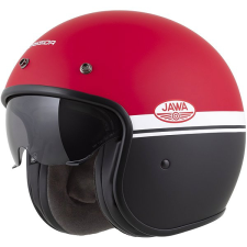 CASSIDA Oxygen 20 Jawa OHC 2025 Sisak, matt piros/ fekete/ fehér, M méret bukósisak