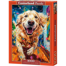 Castorland 1000 darabos Puzzle - Golden Retriever Boldogság (608318) puzzle, kirakós