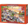 Castorland 1000 db-os Puzzle - Romantic City Sunset C-104956 (GXP-868210)