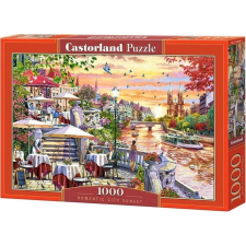 Castorland 1000 db-os Puzzle - Romantic City Sunset C-104956 (GXP-868210) puzzle, kirakós