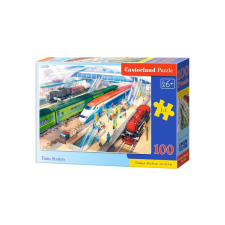 Castorland 100 db-os puzzle - Vasútállomás (B-111190) puzzle, kirakós