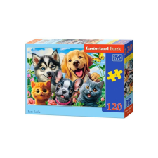 Castorland 120 db-os puzzle - Kiskedvenc szelfi (B-13609) puzzle, kirakós