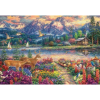 Castorland 1500 db-os Puzzle - Fenséges tavaszi hegyvidék (C-152131) (GXP-872608)