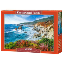 Castorland 2000 db-os puzzle - Big Sur partvonal, Kalifornia, USA (C-200856) puzzle, kirakós