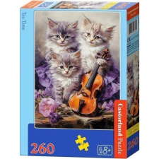 Castorland 260 db-os Puzzle Cicák Gitárral B27613 (625969) puzzle, kirakós