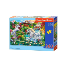 Castorland 260 db-os puzzle - Unicorn Garden (B-27590) puzzle, kirakós