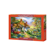 Castorland 3000 db-os puzzle - Erdei házikó (C-300402) puzzle, kirakós