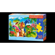 Castorland 30 db-os puzzle - Dino szelfi (B-03808) puzzle, kirakós