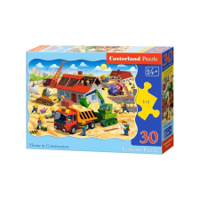 Castorland 30 db-os puzzle - Épül a ház (B-03686) puzzle, kirakós