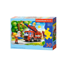 Castorland 30 db-os puzzle - Tűzoltók akcióban (B-03792) puzzle, kirakós
