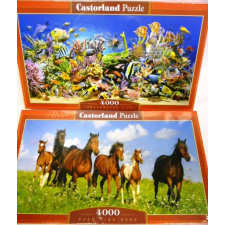  Castorland 4000 db-os puzzle puzzle, kirakós